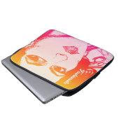 Kleurrijke mode laptophoes laptop sleeve (Voorkant onderkant)