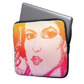 Kleurrijke mode laptophoes laptop sleeve (Voorkant Links)