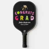 Kleurrijke Modern 2024 Afstuderen Congrats AFSTUDE Pickleball Paddle (Voorkant)