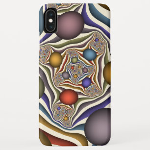 Kleurrijke, moderne, abstracte fractale kunst die Case-Mate iPhone case