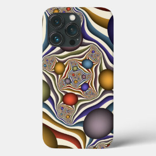 Kleurrijke moderne abstracte fractale kunst die vl Case-Mate iPhone case