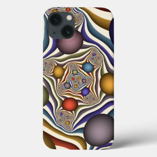 Kleurrijke moderne abstracte fractale kunst die vl Case-Mate iPhone case