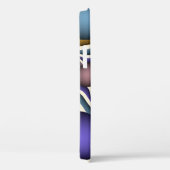 Kleurrijke, moderne Abstracte fractale kunst omhoo Case-Mate iPhone Case (Achterkant / Rechts)