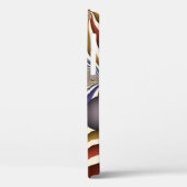 Kleurrijke, moderne Abstracte fractale kunst omhoo Case-Mate iPhone Case (Achterkant / Links)
