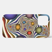 Kleurrijke, moderne Abstracte fractale kunst omhoo Case-Mate iPhone Case (Achterkant (horizontaal))