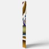 Kleurrijke, moderne Abstracte fractale kunst omhoo Case-Mate iPhone Case (Achterkant / Rechts)