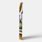 Kleurrijke, moderne Abstracte fractale kunst omhoo Case-Mate iPhone Case (Achterkant / Rechts)