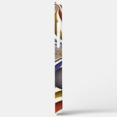 Kleurrijke, moderne Abstracte fractale kunst omhoo Case-Mate iPhone Case (Achterkant / Links)