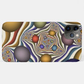 Kleurrijke, moderne Abstracte fractale kunst omhoo Case-Mate iPhone Case (Achterkant (horizontaal))