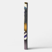 Kleurrijke, moderne Abstracte fractale kunst omhoo Case-Mate iPhone Case (Achterkant / Links)