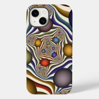 Kleurrijke, moderne Abstracte fractale kunst omhoo