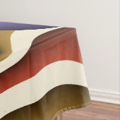 Kleurrijke, moderne Abstracte fractale kunst omhoo Tafelkleed (Voorbeeld)