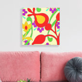 Kleurrijke moderne Abstracte kunst Canvas Afdruk (Insitu (Woonkamer))