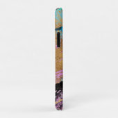 Kleurrijke moderne abstracte kunst gouden glamour Case-Mate iPhone case (Achterkant/rechts)