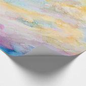 Kleurrijke moderne Abstracte kunst schilderij Cadeaupapier (Hoek)