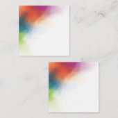 Kleurrijke, moderne Abstracte kunstwerken, lege Sj Notitiekaartje (Voorkant / Achterkant)