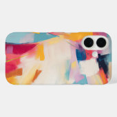 Kleurrijke Moderne Abstracte Schildering Case-Mate iPhone Case (Achterkant (horizontaal))