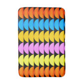 Kleurrijke moderne Abstracte strepen Badmat (Voorkant Verticaal)