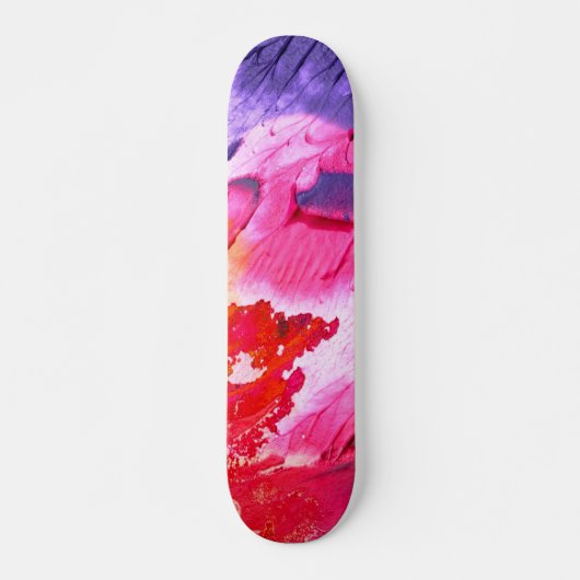 Kleurrijke moderne Abstracte verf Persoonlijk Skateboard (Voorkant)