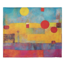 Kleurrijke moderne Abstracte vergezichten