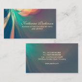 kleurrijke moderne abstracte visitekaartjes (Voorkant / Achterkant)