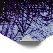 Kleurrijke moderne astronaut in de ruimte poster (Hoek)