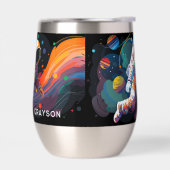 Kleurrijke moderne astronaut ruimte gepersonalisee (Links)