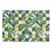 Kleurrijke moderne Bauhaus Abstracte geometrische  Kussensloop (Achterkant)