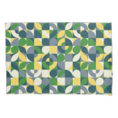 Kleurrijke moderne Bauhaus Abstracte geometrische  Kussensloop (Voorkant)