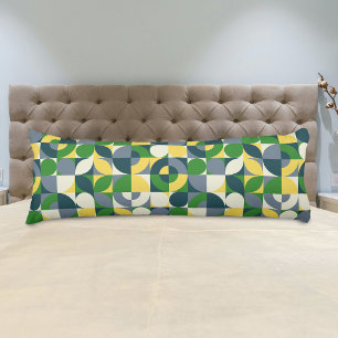 Kleurrijke moderne Bauhaus Abstracte geometrische  Lichaamskussen