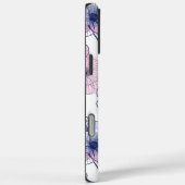 Kleurrijke moderne Botanische Monogrammed iPhone Case-Mate iPhone Case (Achterkant / Rechts)