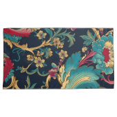 Kleurrijke Moderne Chinoiserie Kussensloop (Voorkant-Rechts)