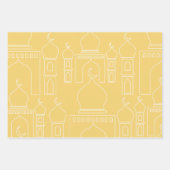 Kleurrijke moderne Eid Gift Wrap Inpakpapier Vel (Voorkant)