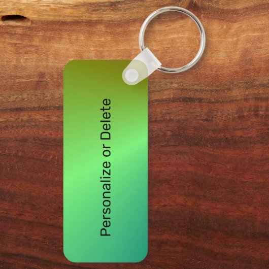 Kleurrijke moderne fluit minimale fluitist geperso sleutelhanger (Achterkant)