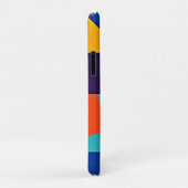 Kleurrijke moderne geometrie Case-Mate iPhone case (Achterkant/rechts)