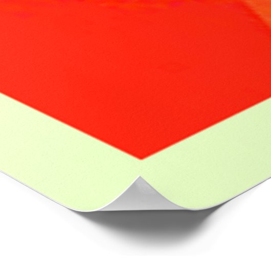 Kleurrijke moderne geometrie poster (Hoek)