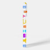 Kleurrijke moderne geometrische pijlpatroonmonogra Case-Mate iPhone case (Achterkant / Rechts)