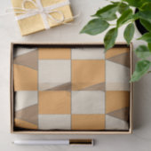 Kleurrijke moderne geometrische tissuepapier (Geschenk)