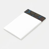Kleurrijke Moderne Gestructureerde Bloemige Post-I Post-it® Notes (Schuin)