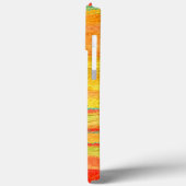 Kleurrijke moderne houten korrel #8 Case-Mate iPhone case (Achterkant / Links)