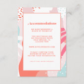 Kleurrijke Moderne Huwelijksaccommodatie Detail Ko Informatiekaartje (Voorkant)