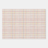 Kleurrijke Moderne Kerstmis Inpakpapier Vel (Voorkant)