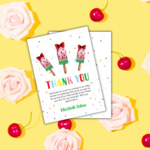 Kleurrijke moderne klaar om Pop ijsje Baby shower