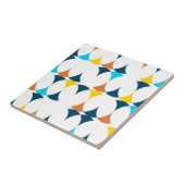 Kleurrijke, moderne, koele, trendmatige geometrisc tegeltje (Zijkant)