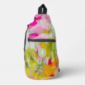 Kleurrijke Moderne Monogram Sling Bag (Voorkant)