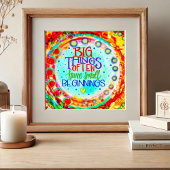 Kleurrijke moderne Motivatie citaat inspirerend Poster