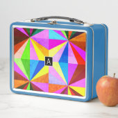 Kleurrijke moderne multi-gekleurde geometrische | (In situ)