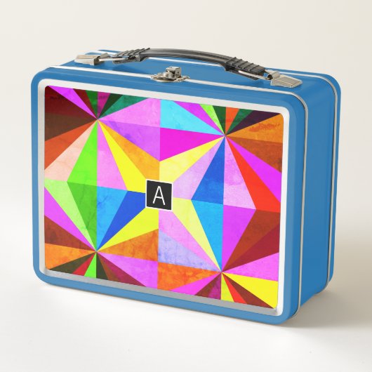 Kleurrijke moderne multi-gekleurde geometrische |  (Voorkant)