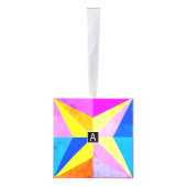 Kleurrijke moderne multi-gekleurde geometrische |  ornament (Rechts)