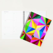 Kleurrijke moderne multi-gekleurde geometrische | planner (Display)